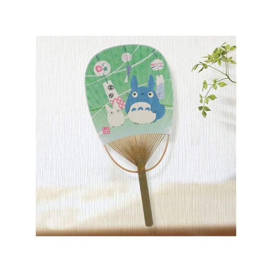 Maison Ghibli Accessories-Bamboo Fan Wind Chimes - My Neighbor Totoro