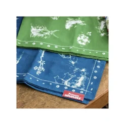 Maison Ghibli Outfits-Bandana Blue Living Together - Princess Mononoke
