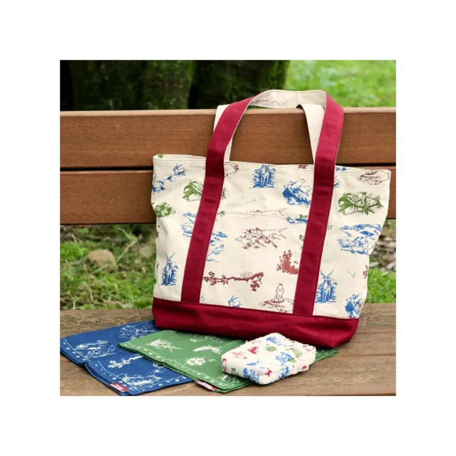 Maison Ghibli Outfits-Bandana Blue Living Together - Princess Mononoke