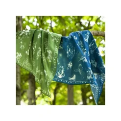 Maison Ghibli Outfits-Bandana Green Living Together - Princess Mononoke