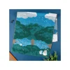 Maison Ghibli Household Linen-Bath Towel Under The Moon 60 X 120 Cm - My Neighbor Totoro