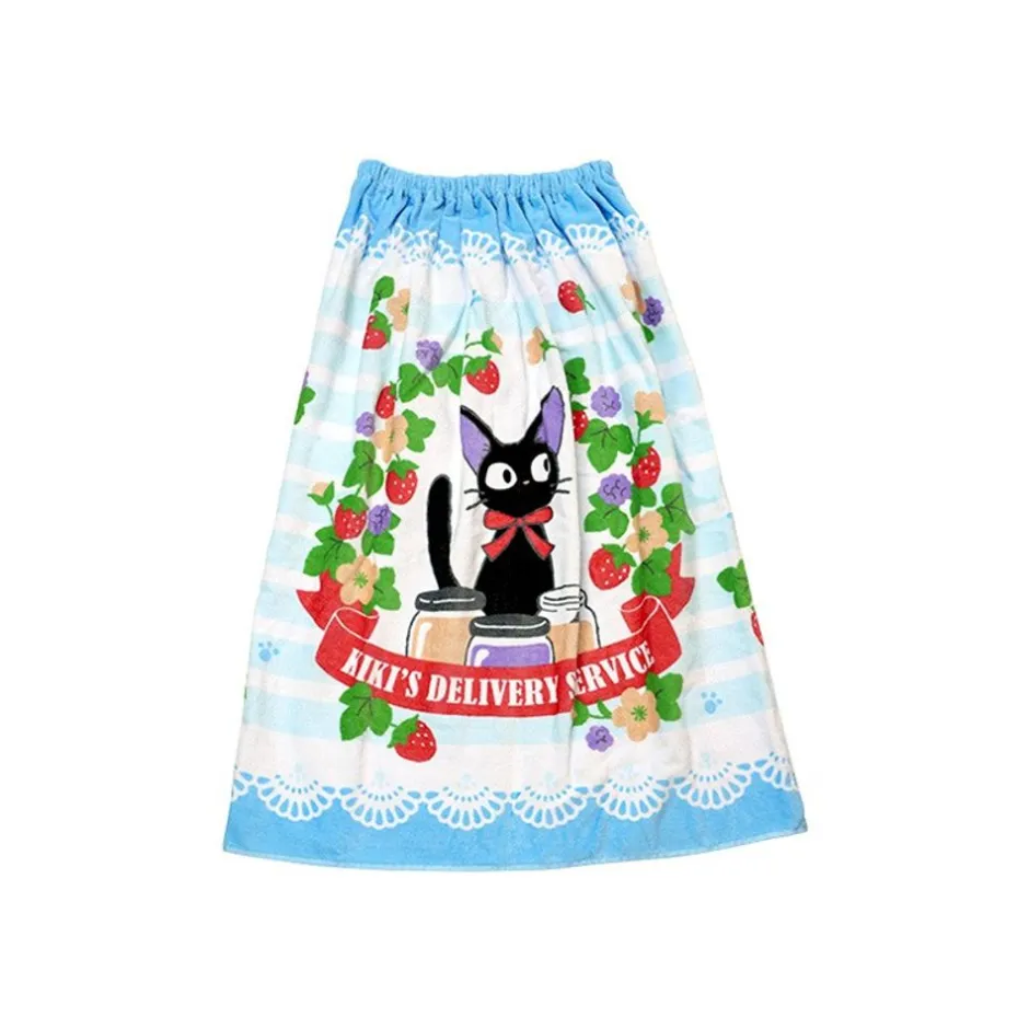Maison Ghibli Household Linen-Beach Towel Strawberries 80 X 110 Cm - Kiki'S Delivery Service