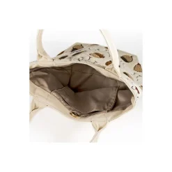 Maison Ghibli Bags-Beige Embroidered Bag Totoro Hazelnut - My Neighbor Totoro