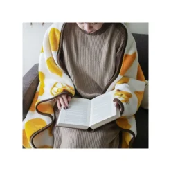 Maison Ghibli Household Linen-Blanket Catbus Silhouette 100X140 Cm - My Neighbor Totoro