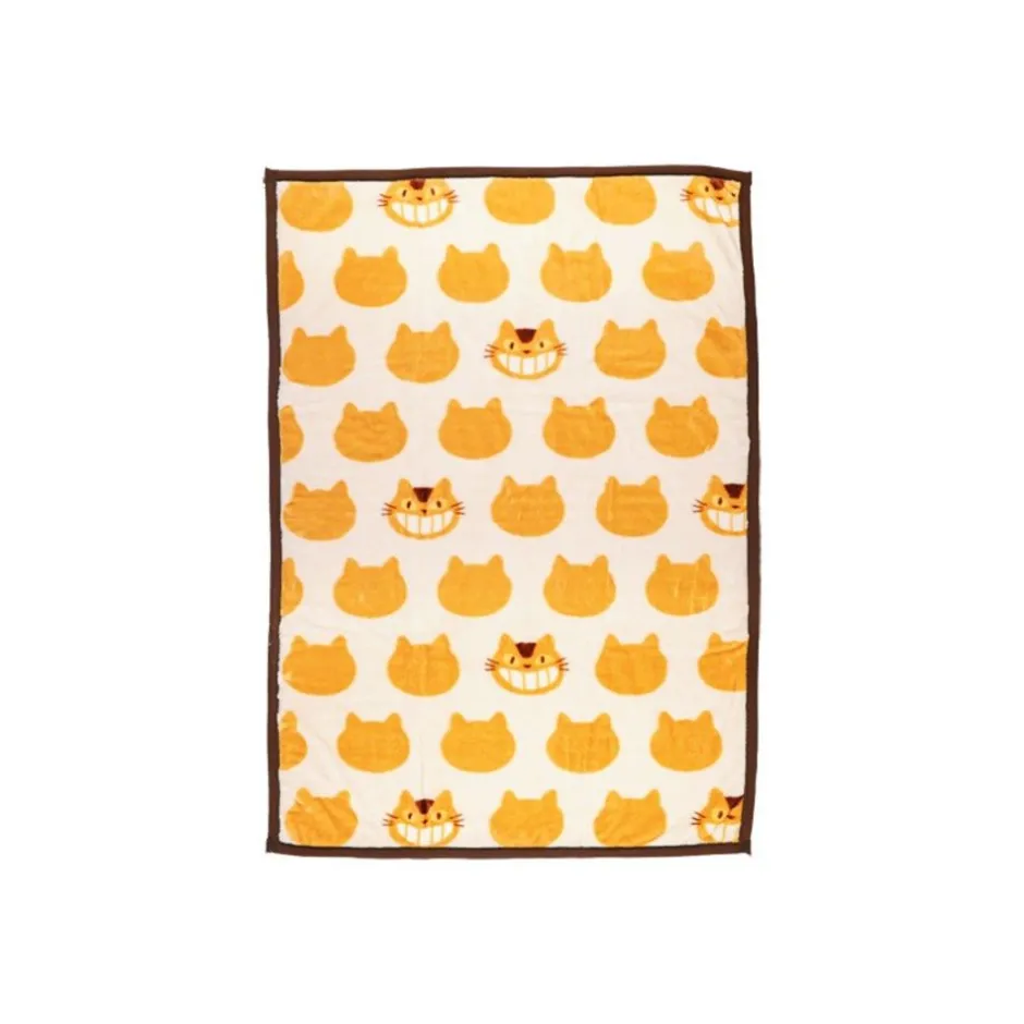Maison Ghibli Household Linen-Blanket Catbus Silhouette 100X140 Cm - My Neighbor Totoro