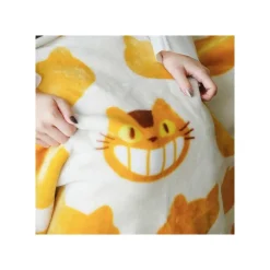 Maison Ghibli Household Linen-Blanket Catbus Silhouette 100X140 Cm - My Neighbor Totoro