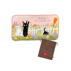 Maison Ghibli Household Linen-Blanket Jiji & Lily Strawberry Arch 80X150 Cm - My Neighbor Totoro