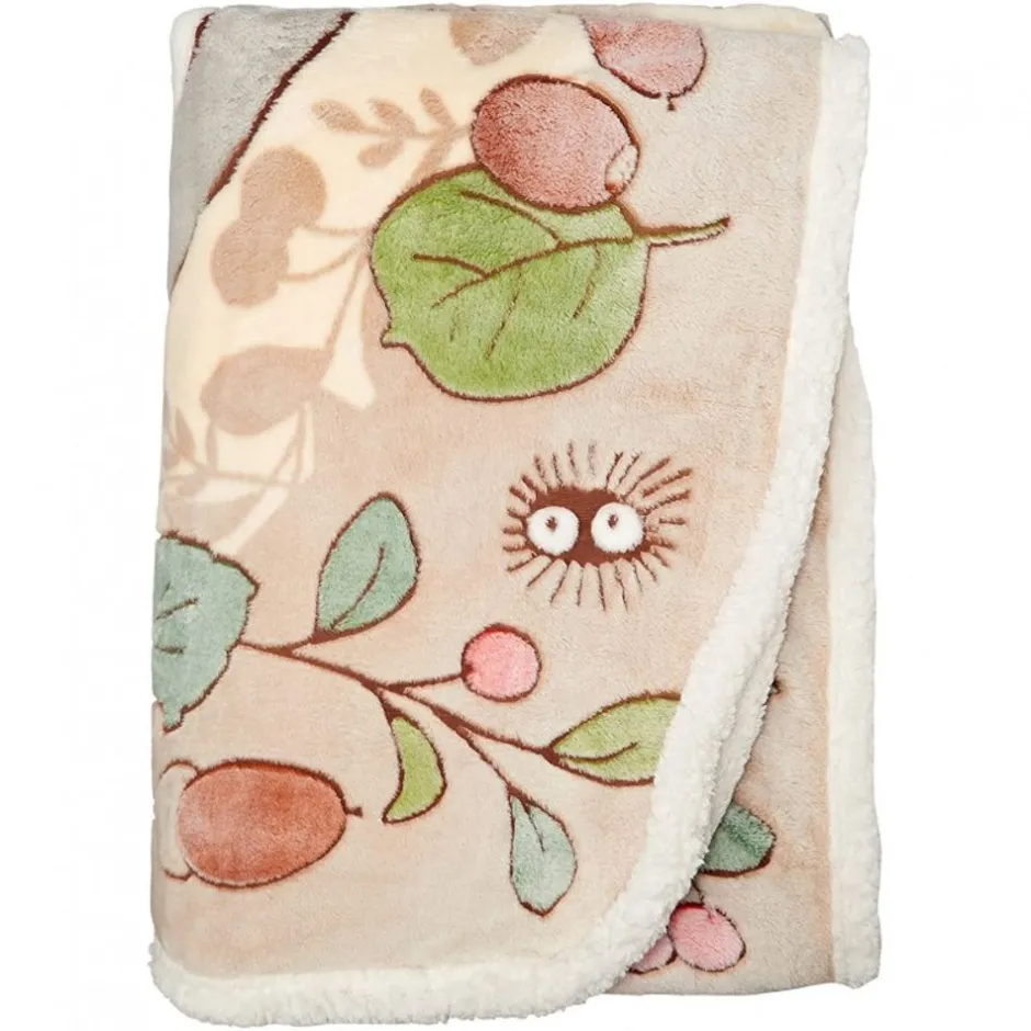 Maison Ghibli Household Linen-Blanket Rosehips And Hazelnuts 100X140 Cm - My Neighbor Totoro