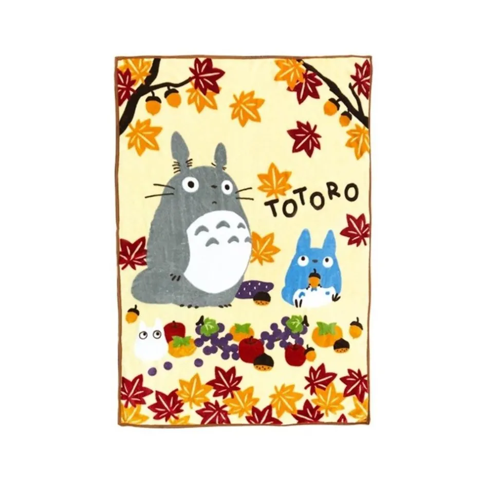 Maison Ghibli Household Linen-Blanket Tororo Autumn - My Neighbor Totoro