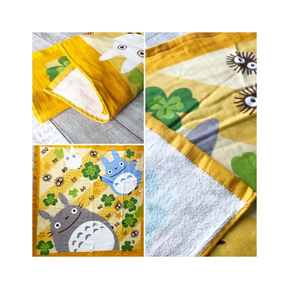 Maison Ghibli Household Linen-Blanket Totoro Clover 90X90 Cm - My Neighbor Totoro