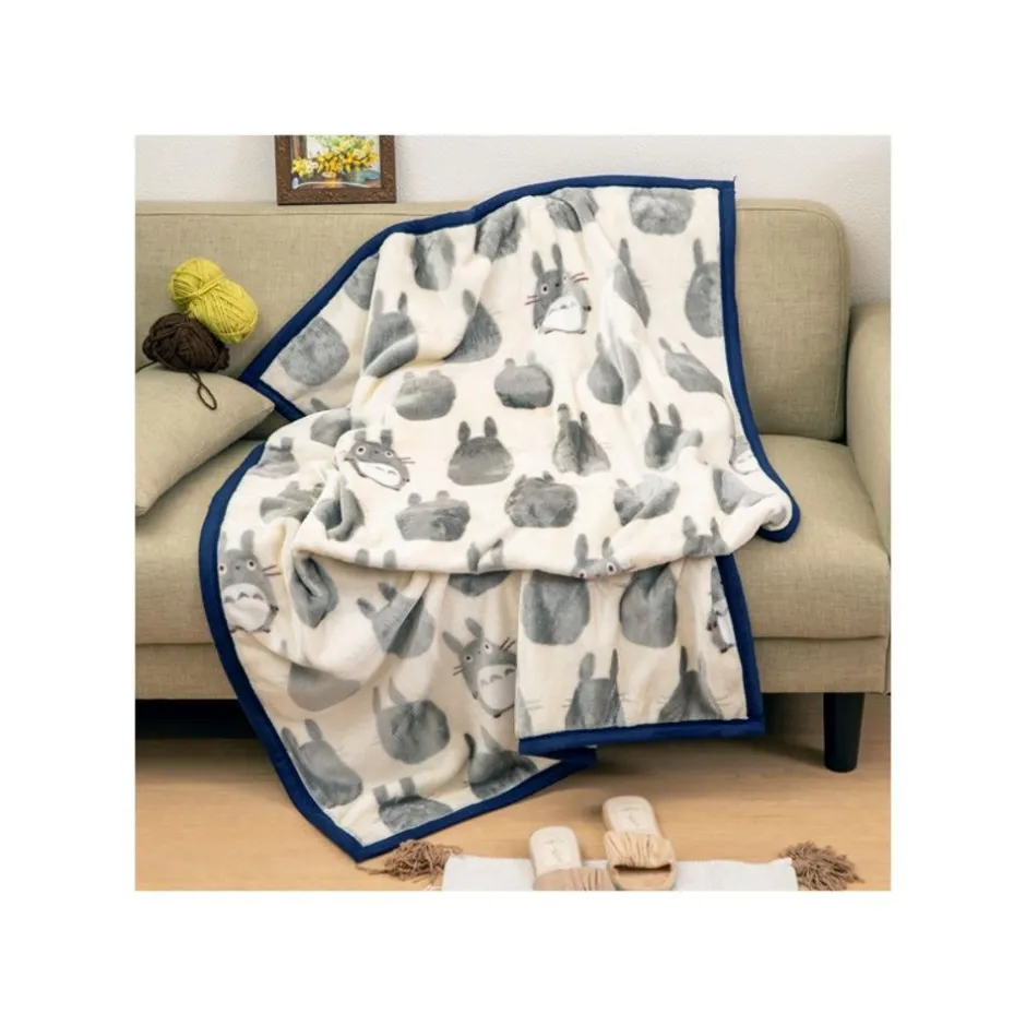 Maison Ghibli Household Linen-Blanket Totoro Silhouette 100X140 Cm - My Neighbor Totoro
