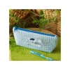 Maison Ghibli Storage-Blue Checkered Pencil Case - My Neighbor Totoro