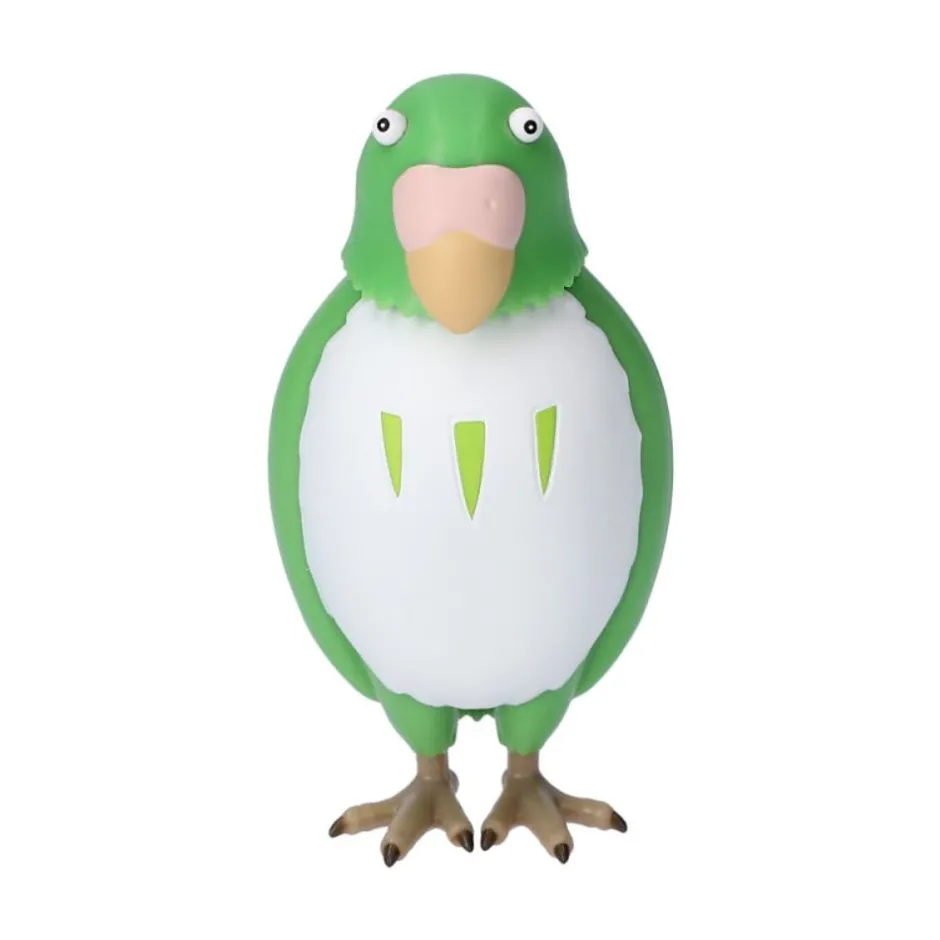 Maison Ghibli Toys-Bobble Head Figurine Green Parakeet - The Boy And The Heron
