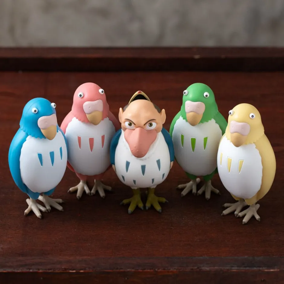 Maison Ghibli Toys-Bobble Head Figurine Red Parakeet - The Boy And The Heron