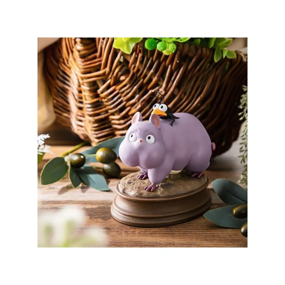Maison Ghibli Statues-Boh Mouse And Bird Statue - Spirited Away