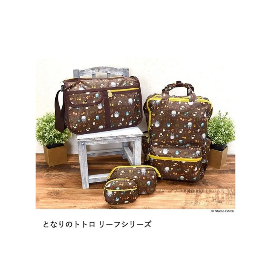 Maison Ghibli Bags-Boston Bag Totoro Leaves-My Neighbor Totoro