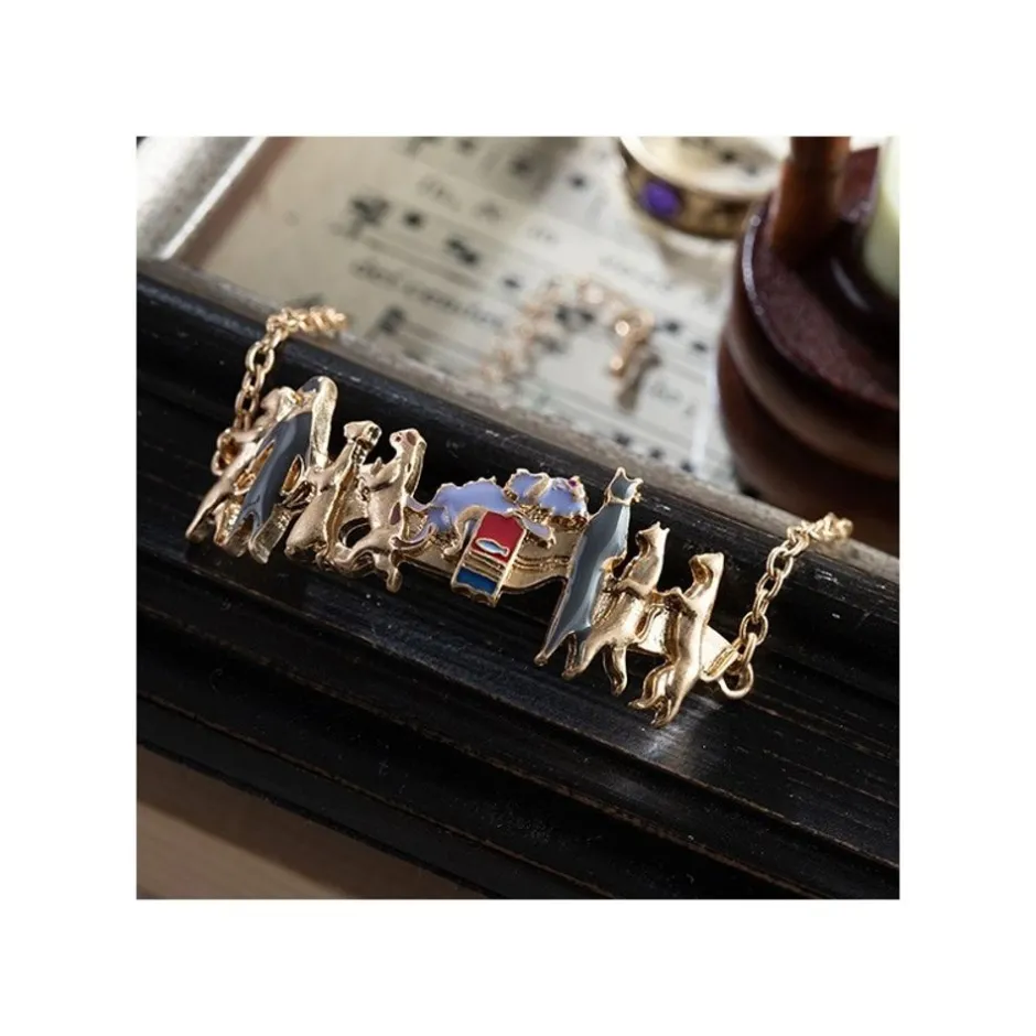 Maison Ghibli Jewellery-Bracelet Cat Parade - The Cat Returns