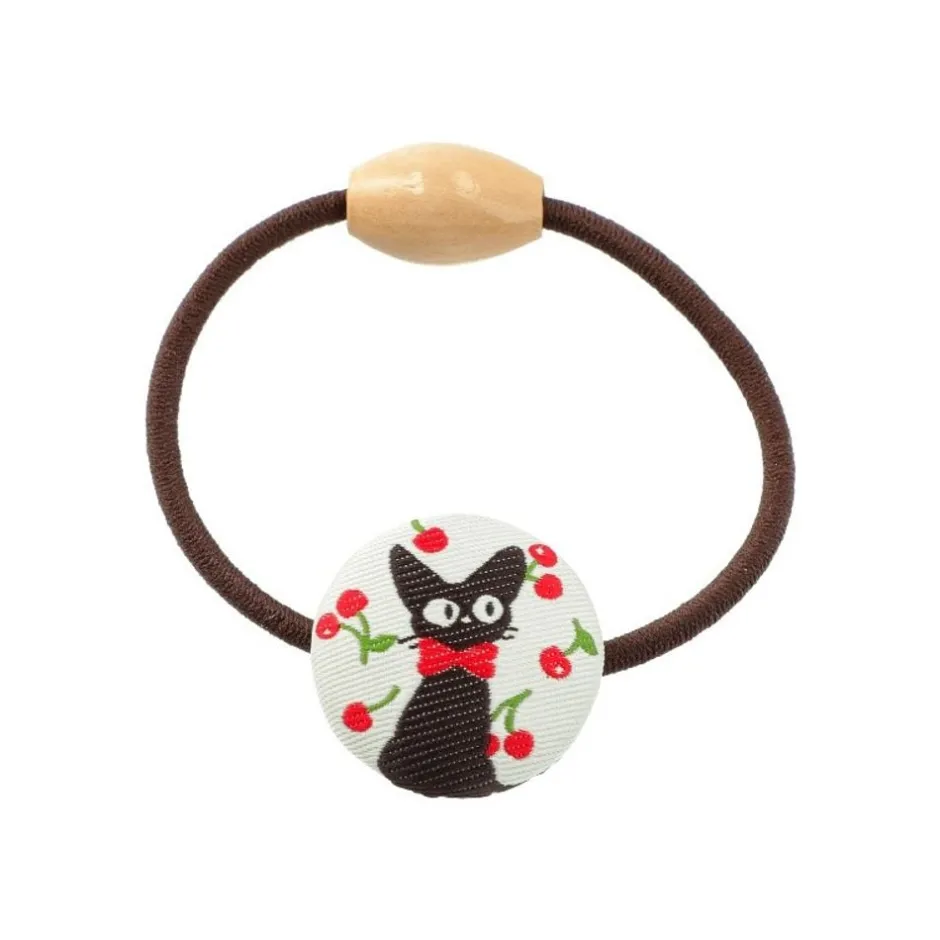 Maison Ghibli Accessories-Button Style Hair Band Jiji & Cherry - Kiki'S Delivery Service