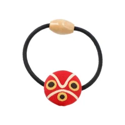 Maison Ghibli Accessories-Button Style Hair Band San'S Mask - Princess Mononoke