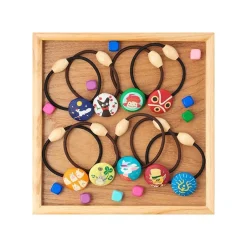 Maison Ghibli Accessories-Button Style Hair Band Totoro & Clover - My Neighbor Totoro