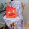 Maison Ghibli Household Linen-Calcifer Rolled Blanket - Howl'S Moving Castle