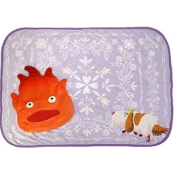 Maison Ghibli Household Linen-Calcifer Rolled Blanket - Howl'S Moving Castle