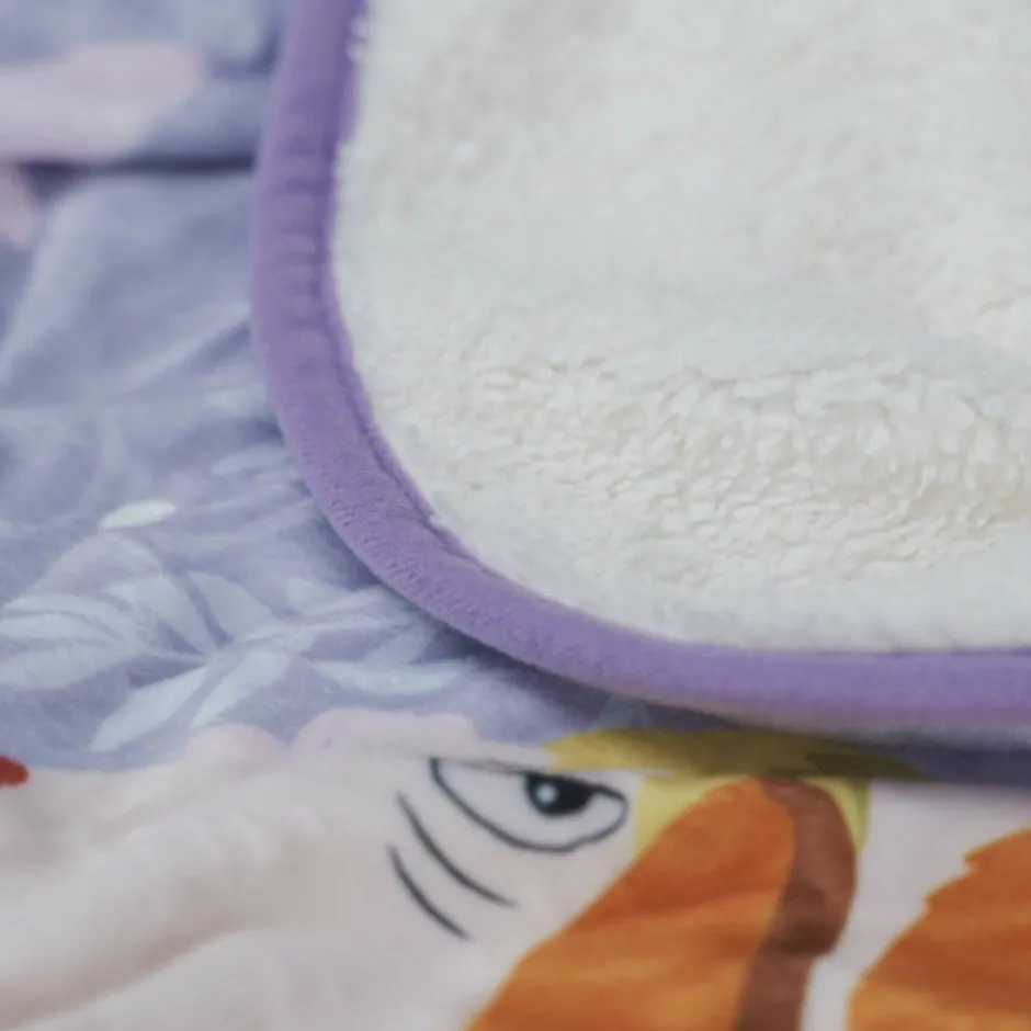 Maison Ghibli Household Linen-Calcifer Rolled Blanket - Howl'S Moving Castle