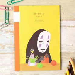 Maison Ghibli Notebooks And Notepads-Carnet De Notes B6 Knitting Lesson - Spirited Away