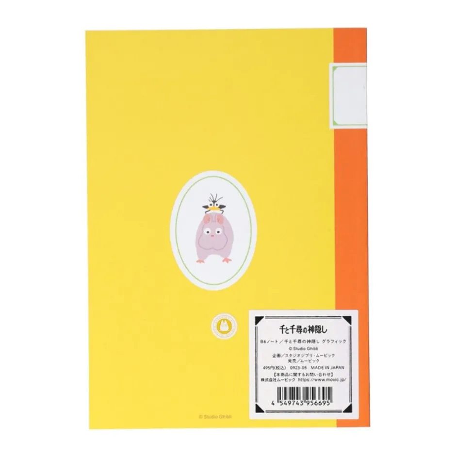 Maison Ghibli Notebooks And Notepads-Carnet De Notes B6 Knitting Lesson - Spirited Away