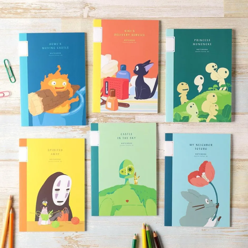 Maison Ghibli Notebooks And Notepads-Carnet De Notes B6 Kodama - Princess Mononoke