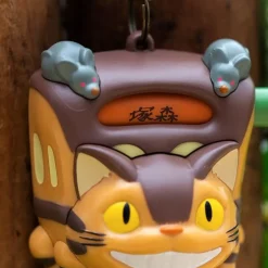 Maison Ghibli Keychains-Catbus Destination Kurukuru Keyring - My Neighbour Totoro