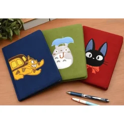 Maison Ghibli Notebooks And Notepads-Catbus Plush Journal - My Neighbor Totoro