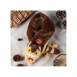 Maison Ghibli Outfits-Catbus Plush Scarf - My Neighbor Totoro
