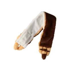 Maison Ghibli Outfits-Catbus Plush Scarf - My Neighbor Totoro
