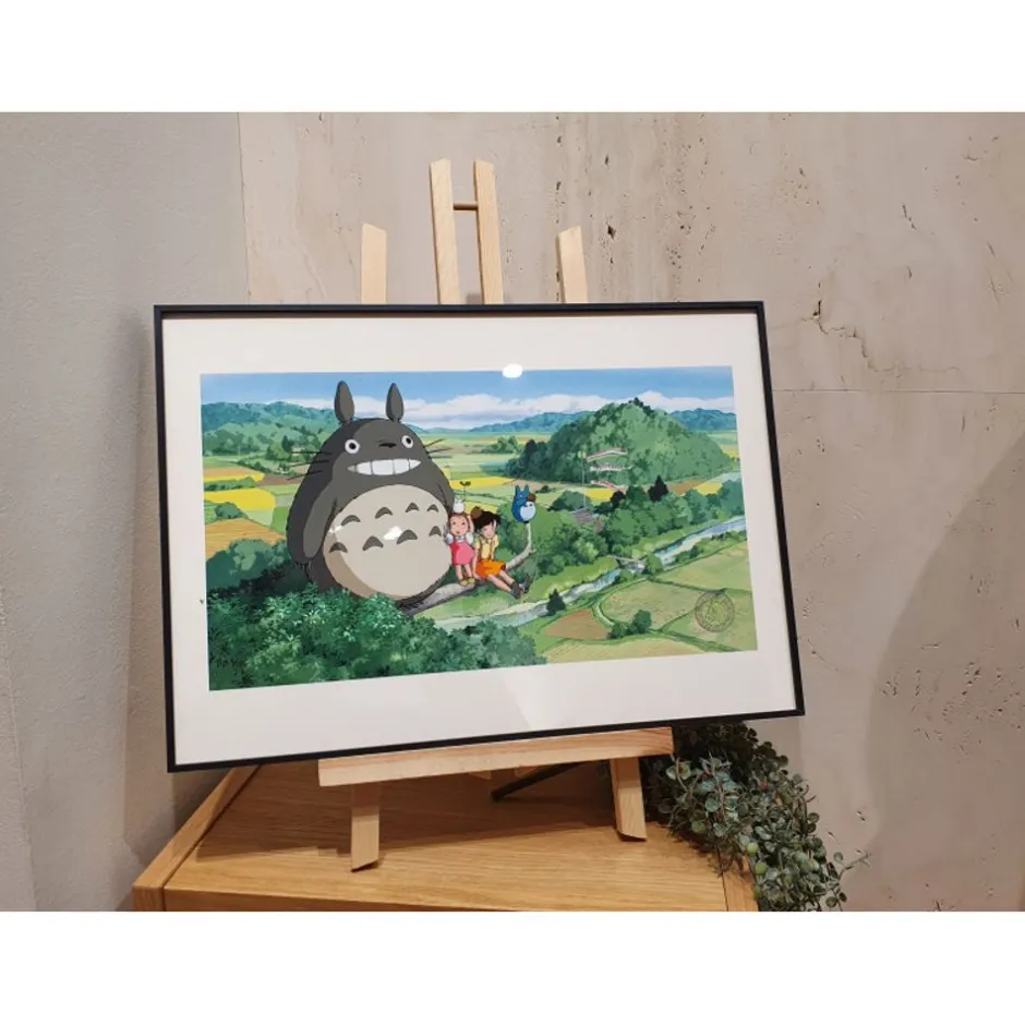 Maison Ghibli Cel Art - Studio Ghibli-Cel Art Totoro On A Summer Day - Studio Ghibli