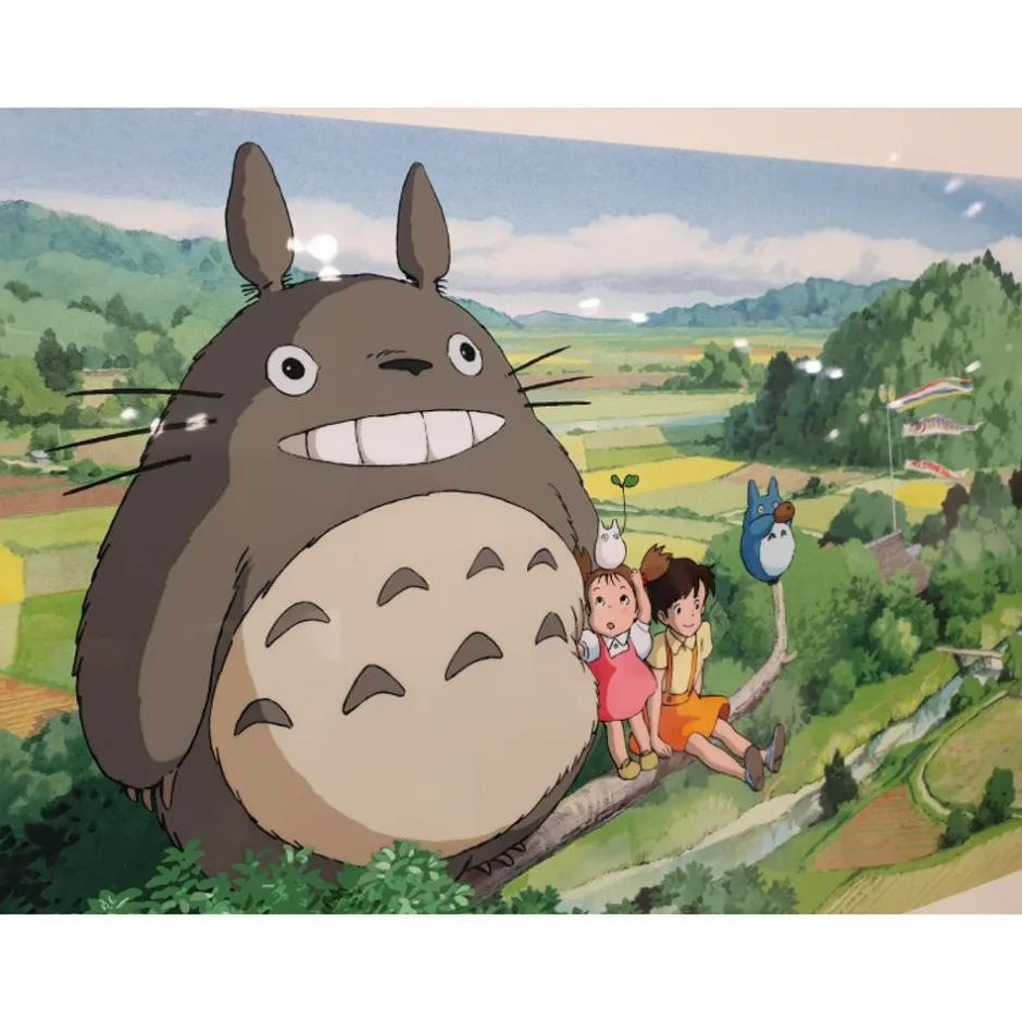 Maison Ghibli Cel Art - Studio Ghibli-Cel Art Totoro On A Summer Day - Studio Ghibli