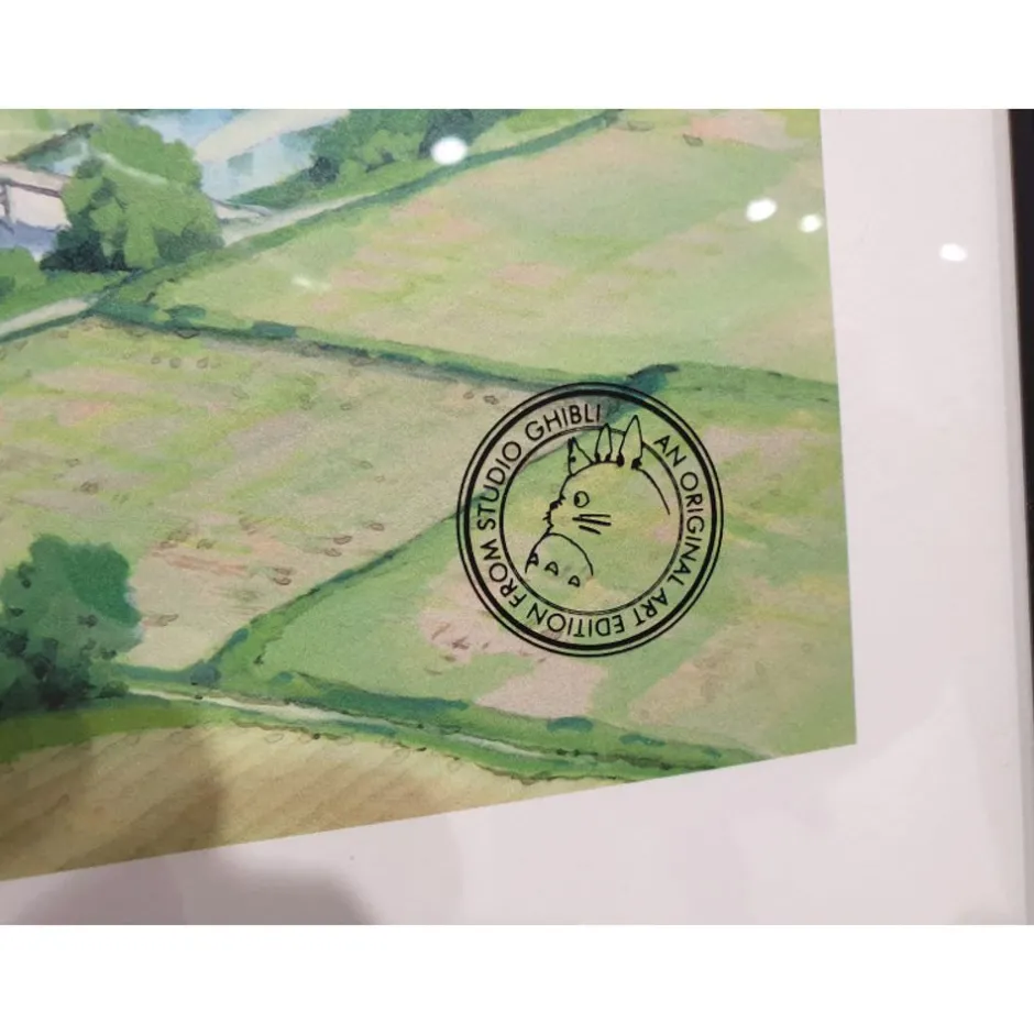 Maison Ghibli Cel Art - Studio Ghibli-Cel Art Totoro On A Summer Day - Studio Ghibli