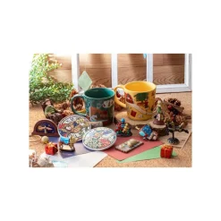 Maison Ghibli Kitchenware-Ceramic Cup Chasing The Cat - Whisper Of The Heart