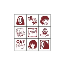Maison Ghibli Small Equipment-Character Stamp Set - Sprited Away
