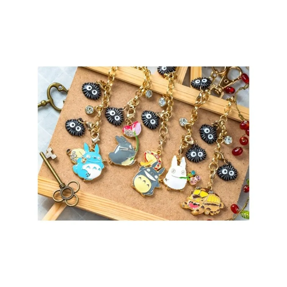Maison Ghibli Straps-Charm Chain Catbus & Soot Sprites - My Neighbor Totoro