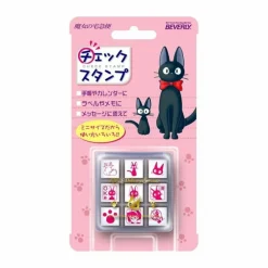 Maison Ghibli Small Equipment-Check Stamp Jiji And Company - Kiki'S Delivery Service