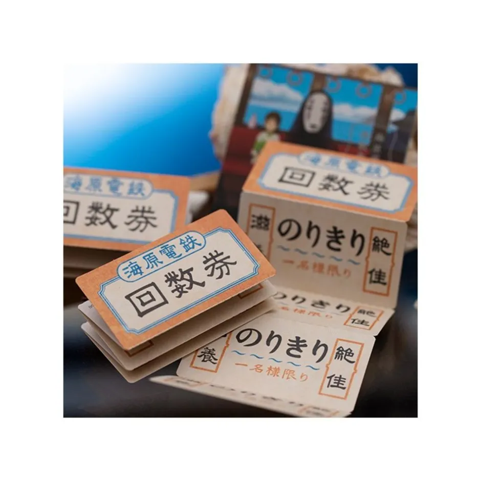 Maison Ghibli Small Equipment-Chihiro Mini Notepad Block Train Ticket - Spirited Away