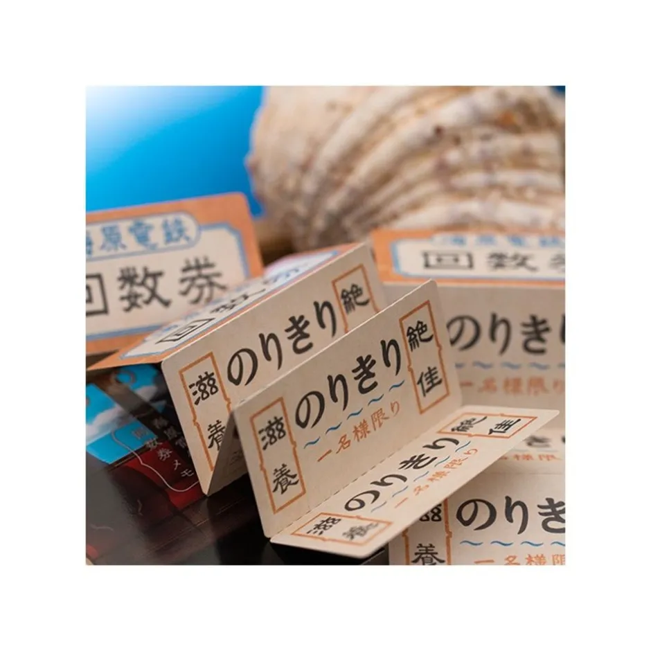 Maison Ghibli Small Equipment-Chihiro Mini Notepad Block Train Ticket - Spirited Away