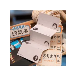 Maison Ghibli Small Equipment-Chihiro Mini Notepad Block Train Ticket - Spirited Away