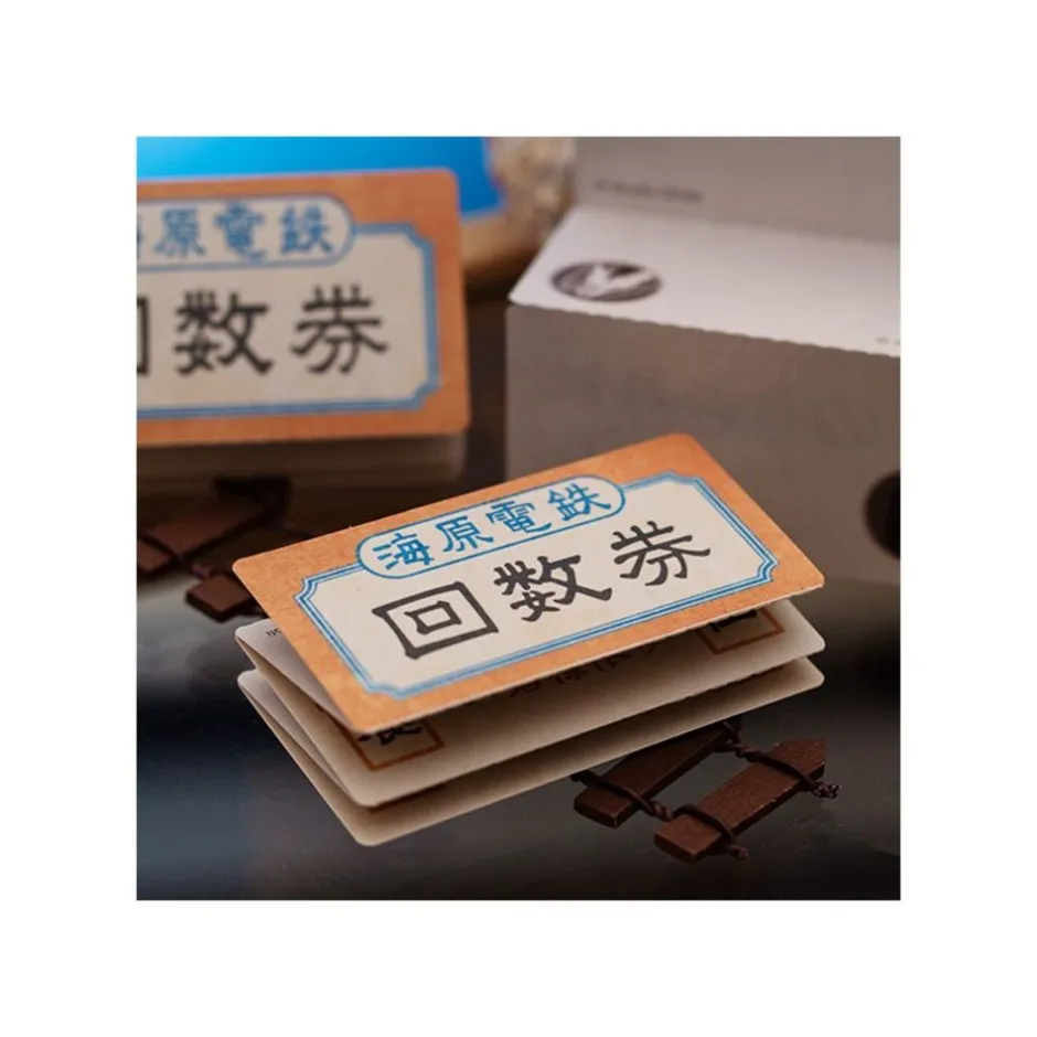 Maison Ghibli Small Equipment-Chihiro Mini Notepad Block Train Ticket - Spirited Away