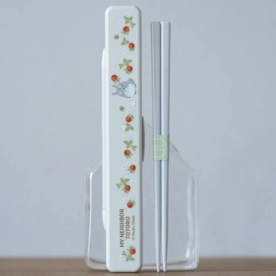 Maison Ghibli Kitchenware-Chopsticks Box Set 18 Cm Rasberry Collection - My Neighbor Totoro