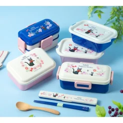 Maison Ghibli Kitchenware-Chopsticks Box Set 18Cm Jiji Flower Garland - Kiki'S Delivery Service