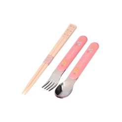Maison Ghibli Kitchenware-Chopsticks Spoon Fork Set Mei & Totoro - My Neighbor Totoro