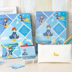 Maison Ghibli Storage-Clear File A4 Flying Kiki - Kiki'S Delivery Service