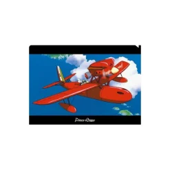 Maison Ghibli Storage-Clear File A4 Savoia In The Sky - Porco Rosso
